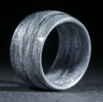 Alutex gewickelt, mit Anilinschwarz, poliert