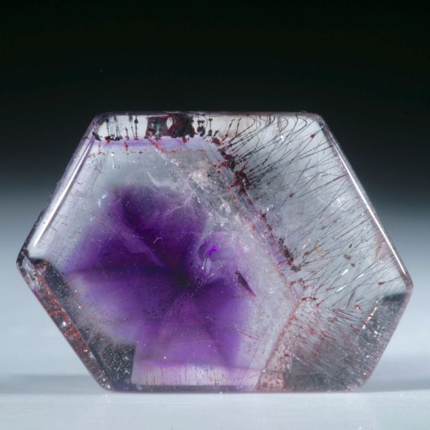 Amethyst Brasilien ca.22x16x4mm 3g.