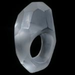 Bergkristall Ring mit "Wabenmuster"