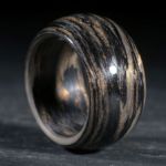 Karbonring, Carbon / Mira Rot gewickelt (Duplex)