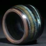 Falkenauge Fingerring, aussen gerundet