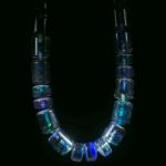 Fusingglas Collier, Zylinderform