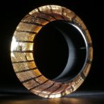Goldglas Armreif, D63.4mm