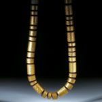 Goldtex (Glasfaser mit Blattgold), Zylinderformen poliert