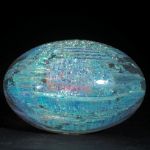 Opalglas Cabochon oval