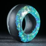 Opalglas Ring matt