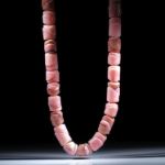 Opalith Collier Zylinderform