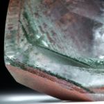 Phantomquarz mit Chloriteinschlüssen