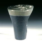 Pyrit mit kristalliner Oberfläche, auf Gabbro Ringschiene