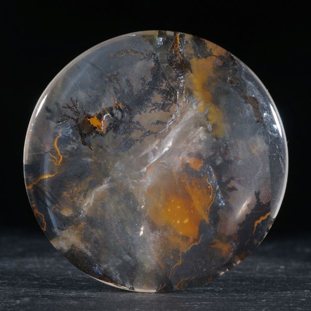 Quarz mit Einschlüssen Brasilien ca.31x31x7mm 9.4g.