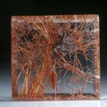 Rutilquarz Brasilien ca.24x24x3mm 4g.