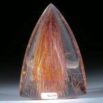 Rutilquarz Kleinskulptur ca. 71.5x50x23mm