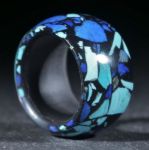 Lapislazuli / Türkis in Epoxymatrix