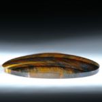 Tigerauge Falkenauge, halbrunde Form