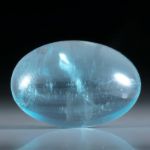 Bild von Aquamarin Cabochon ca.26x17.5x8.5mm