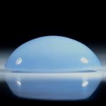 Chalcedon Cabochon oval ca.50x27x18.5mm