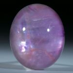 Amethyst mit Bergkristall doublettiert, ovale Form