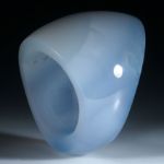Chalcedon Ring poliert