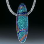 Dichroic Glass, Opalglas Anhänger