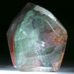 Phantomquarz mit Chloriteinschlüssen