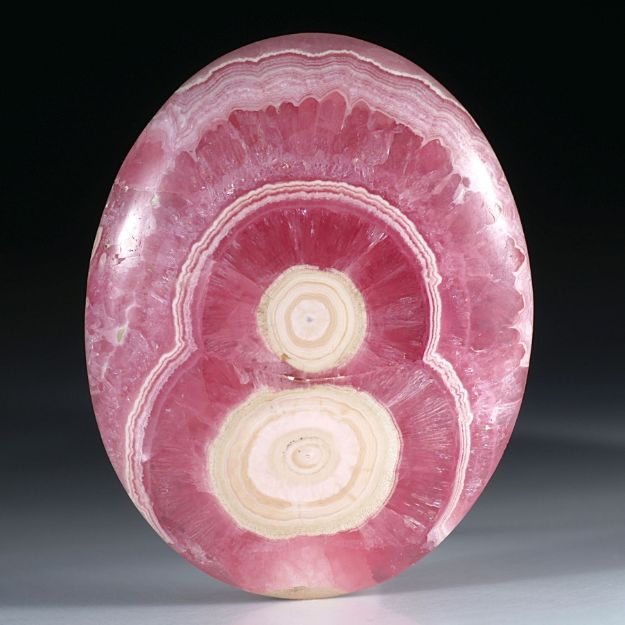 Rhodochrosit Cabochon oval ca.51x41x7mm