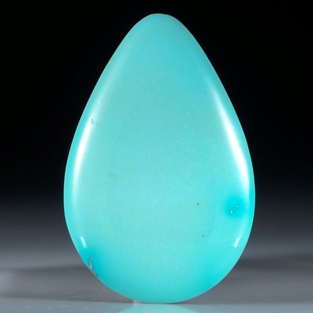 Türkis Tropfen ca.41x27x5mm