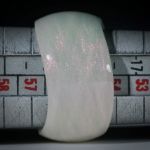 Fibertec: Glasfaserring handgewickelt mira Rot, geschwungene Form