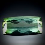 Turmalin 5.47ct  Rechteck facettiert mit gebogenen Seiten ca. 16x8x5mm