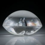 Quarz in Quarz 89.22ct. Bergkristall mit eingewachsenen Kristallen