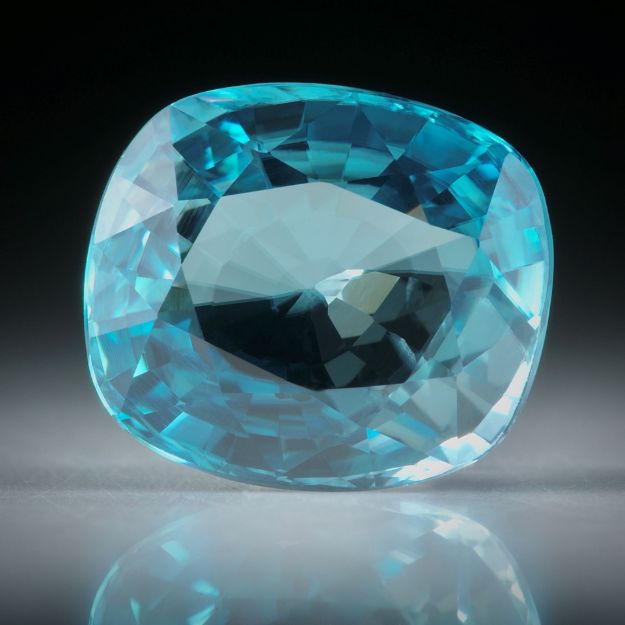 Zirkon facettiert 11.12ct.  ca.14.6x11.8x6mm