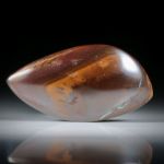 Edelopal, Boulderopal Australien, 21.65ct. Fantasieform beidseitig geschliffen und poliert ca. 36x19x4.5mm