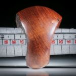 Wurzelholz Ring mit naturbelassener Seite, Innendurchmesser 18mm