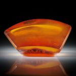 baltischer Bernstein, Fantasieform ca.45x45x24mm