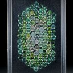 Turmalin Set 11.03ct. rund facettiert, Durchmesser ca.3mm
