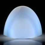 Chalcedon Freiform ca.60x52x15mm, beidseitig geschliffen und poliert