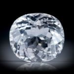 Achroit (Turmalin) 12.13ct. Cushion cut, ca.14.5x13x9.5mm