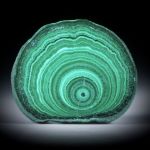 Malachit Querschnitt poliert, ca.32x26.5x5mm