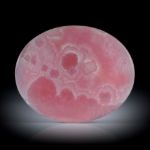 Rhodochrosit 92.26ct. grosser ovaler Cabochon poliert, ca.50x41x5mm