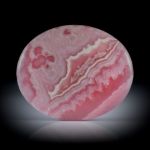 Rhodochrosit 96.11ct. grosser ovaler Cabochon poliert, ca.44x36x6mm