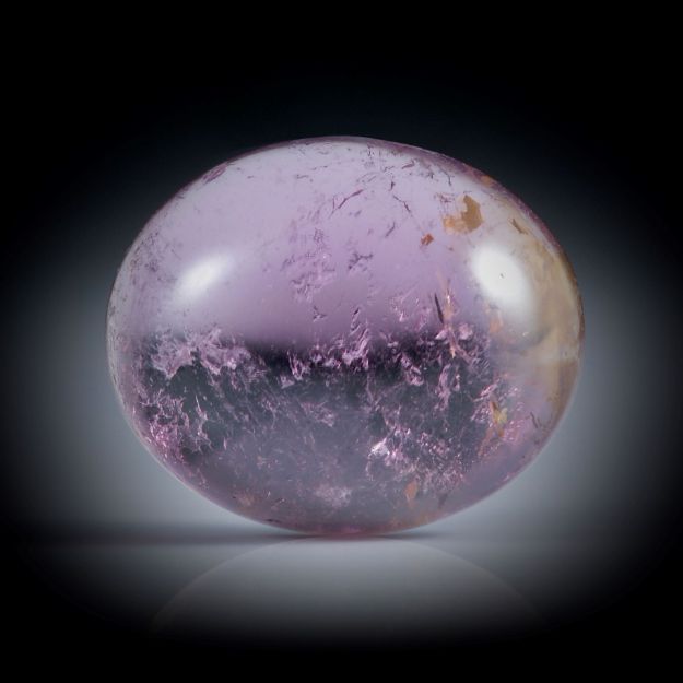 Turmalin 5.26ct. ovaler Cabochon ca.12x10x5mm