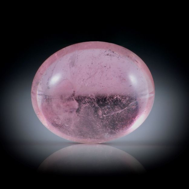 Turmalin 5.6ct. ovaler Cabochon ca.12x10x6mm