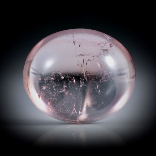 Turmalin 7.00ct. ovaler Cabochon ca.13x11x6.5mm