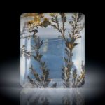 Dendriten Quarz Brasilien 70.83ct.  Rechteckig facettiert ca.28x24x11mm