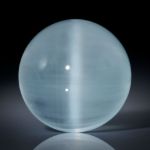 Aquamarin Katzenauge 29.37ct. runder Cabochon ca.20x20x10mm