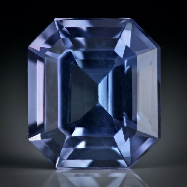 Tansanit Tansania 1.87ct. Smaragdschliff ca.7.5x7x5mm