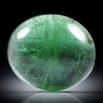 Turmalin 35.72ct.  ovaler Cabochon ca.23.5x20.5x9.5mm