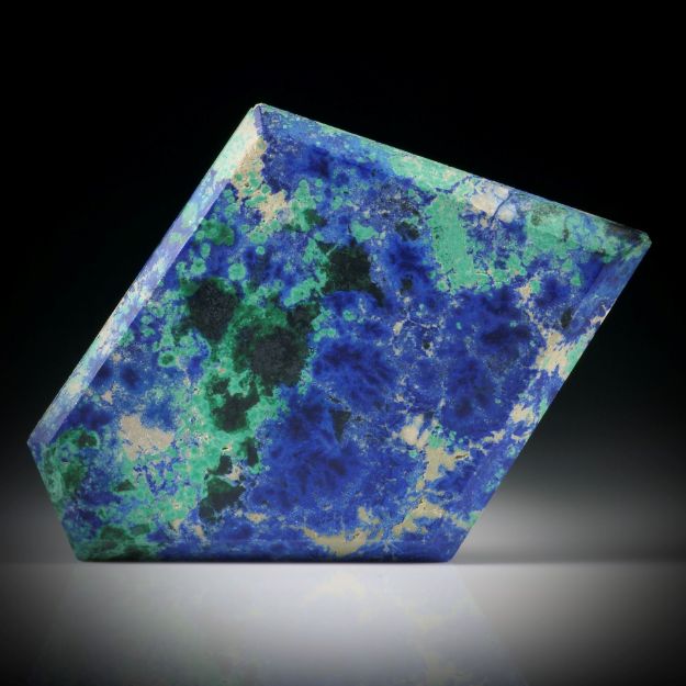 Azurit Malachit Freiform ca.40x28x4mm