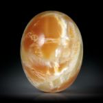 Opalkatzenauge Brasilien, ovaler Cabochon ca.25x19x13mm