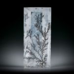 Quarz aus Brasilien 22.4ct. mit Dendriten Einschluss, Rechteck ca.30.2x13.6x5.7mm