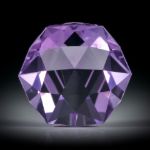 Amethyst 25.2ct. Rosenschliff ca.21.6x21.6x10.7mm